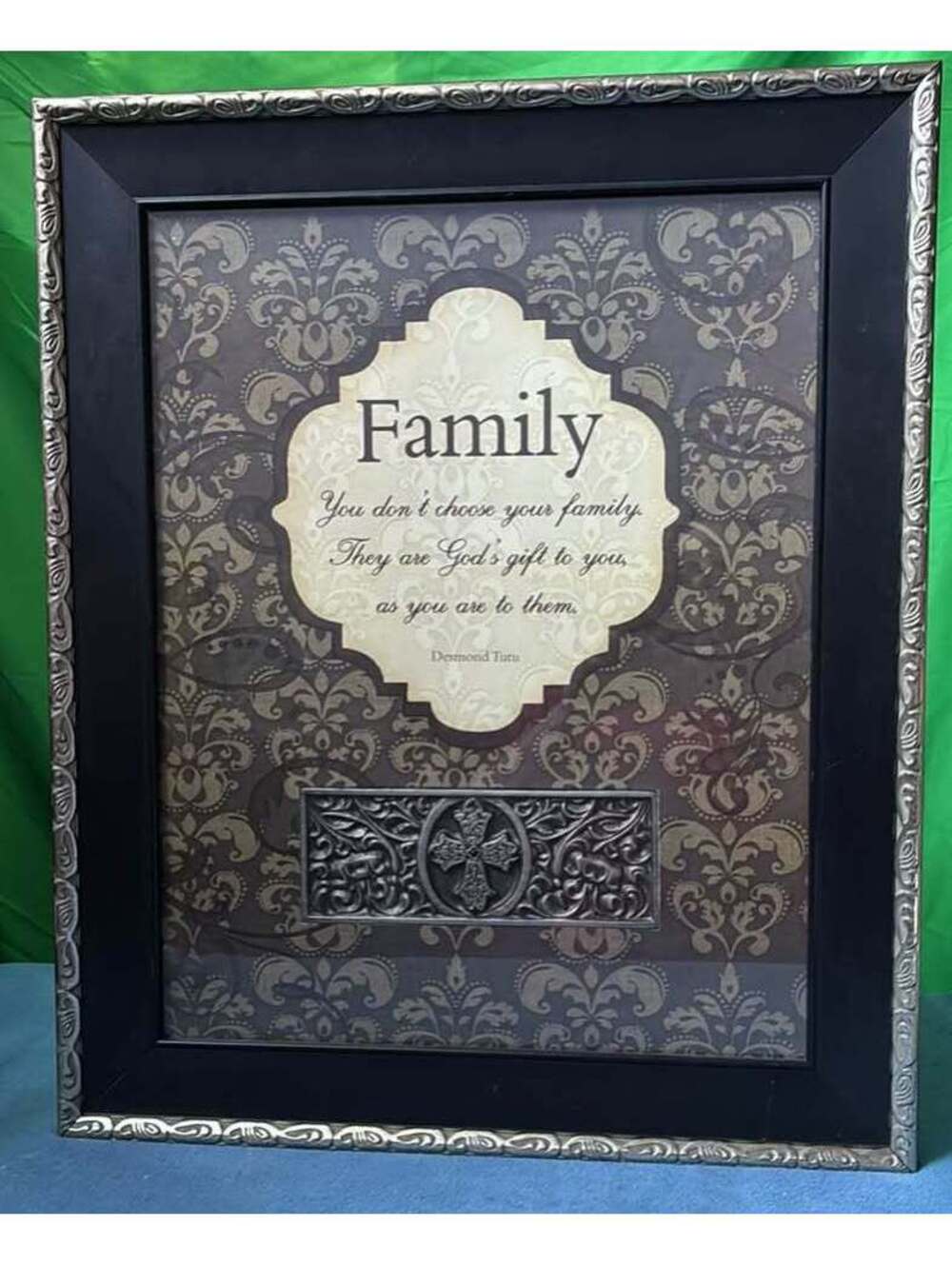 Desmond Tutu 'Family' Framed Wall Art
